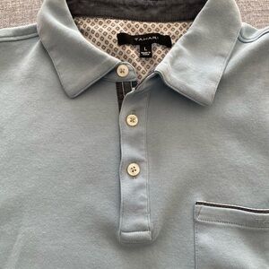 Tahari Polo Shirt- Light Blue